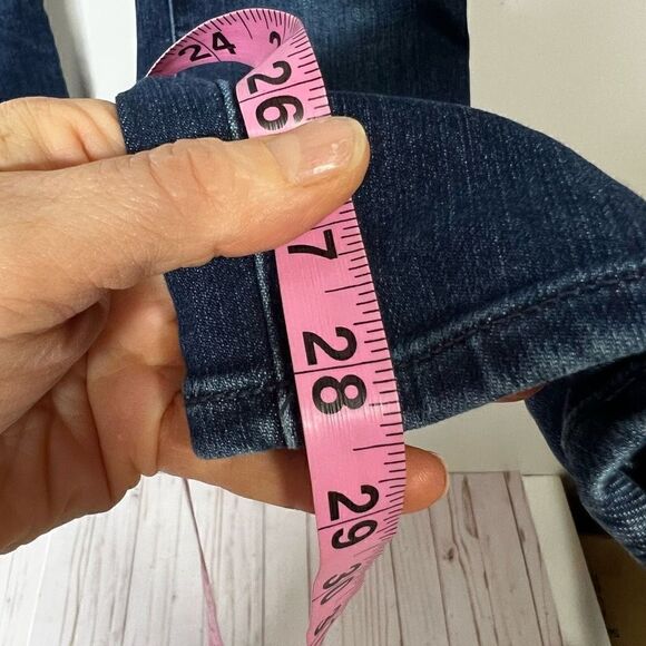 Athleta Sculptek Skinny Jeans Dark Wash - Picture 2 of 11